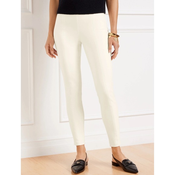 Talbots Pants - $109 NIP Talbots Portland Pant Women's Cream White Ankle Length Size 16